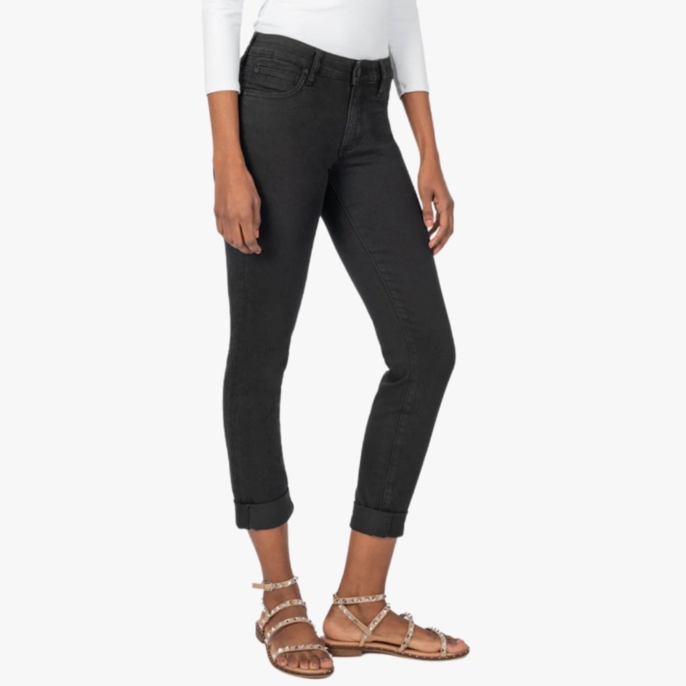 Kut From The Kloth Straight Leg 81% Cotton Women’s Jeans - 4 - Picture 3 of 15